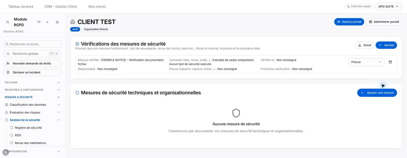Détail de la vérification retrouvée après rechargement. Le titre et le commentaire fictifs sont conservés.