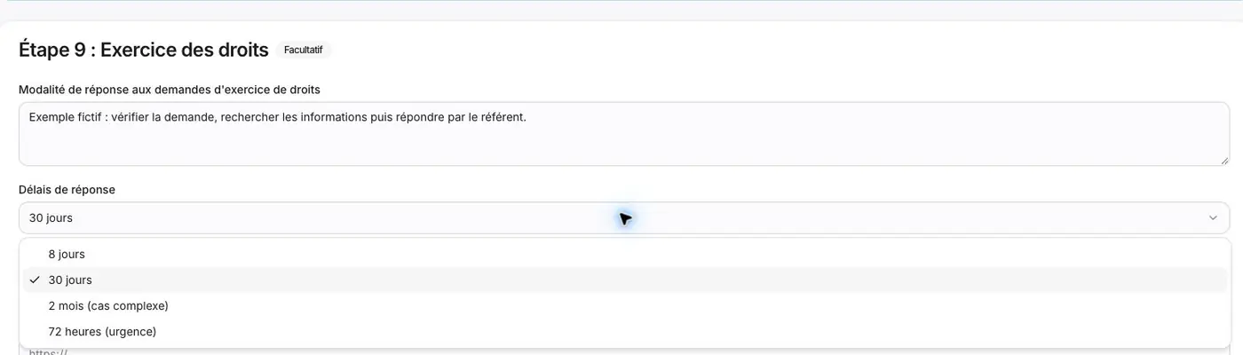 08 traitement delais reponse options